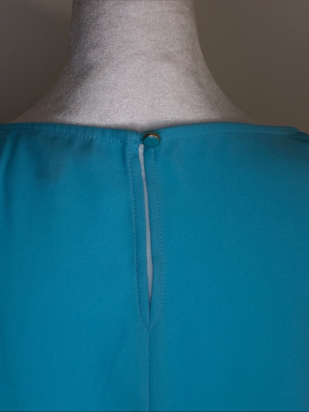 Talbots Bright Turquoise Top - Picture 4 of 10